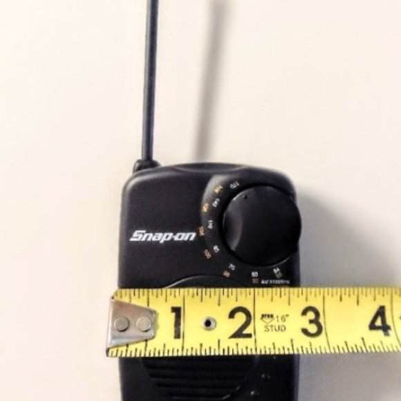 Snap-on Tools Vintage 1995 AM-FM SUNTONE Portable Battery Radio w/Belt Clip NEW! - Picture 11 of 11